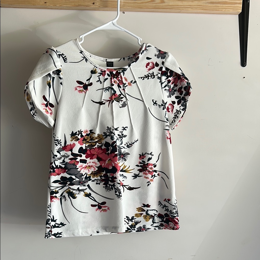 Floral Print Women's Top